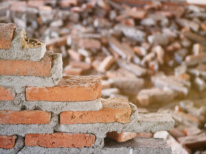 Unreinforced masonry brick